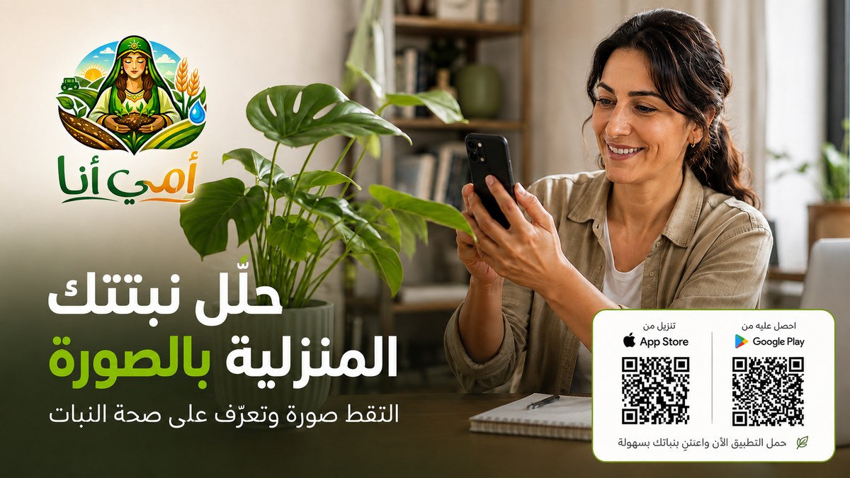 أمي أنا - حلّل نبتتك المنزلية بالصورة
