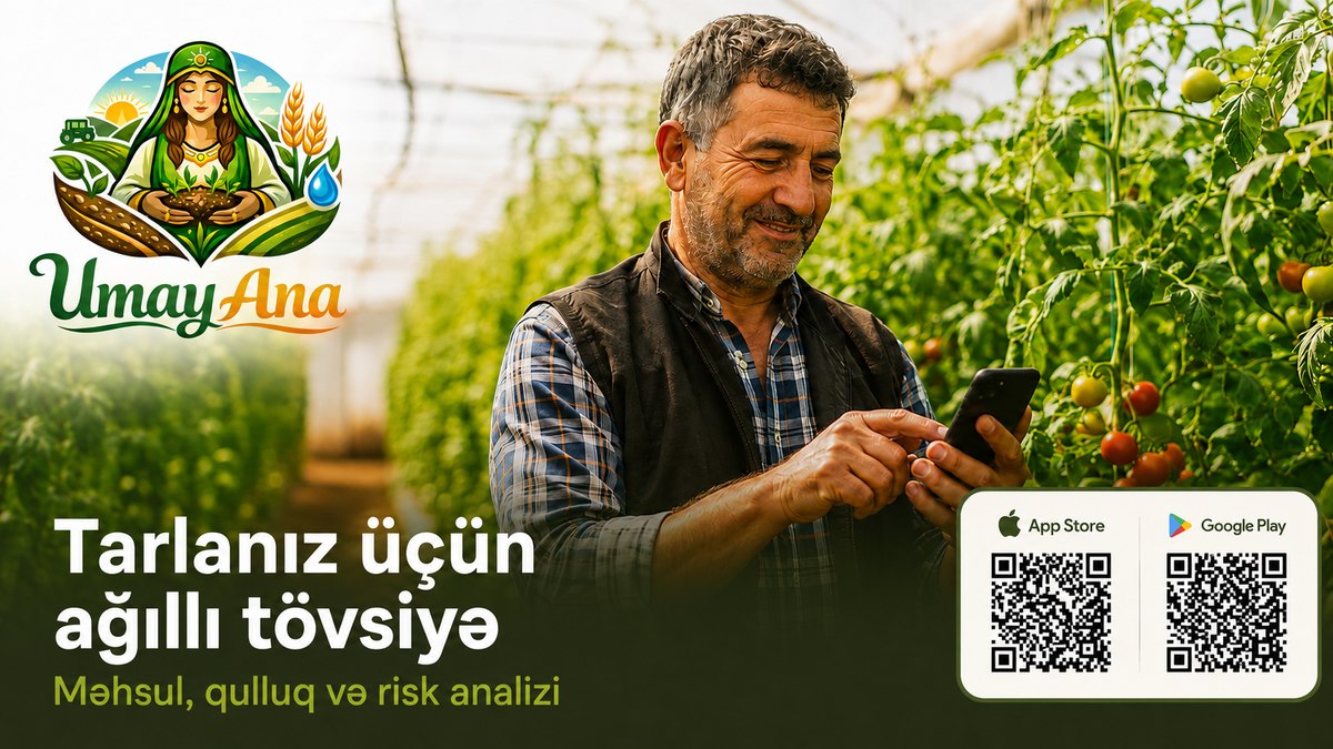 Umay Ana - Tarlanız üçün ağıllı tövsiyə