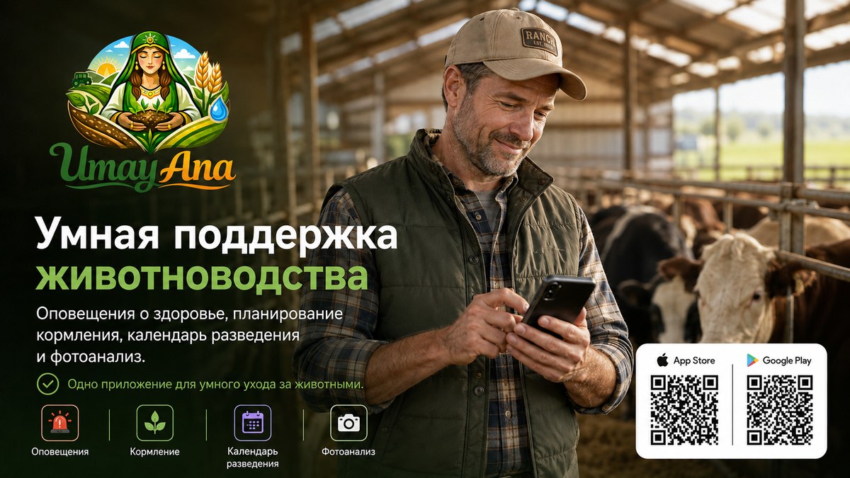 Umay Ana - Умная поддержка животноводства