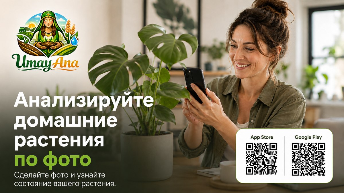Umay Ana - Анализируйте домашние растения по фото